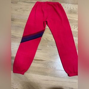 Aviator Nation pink sweats